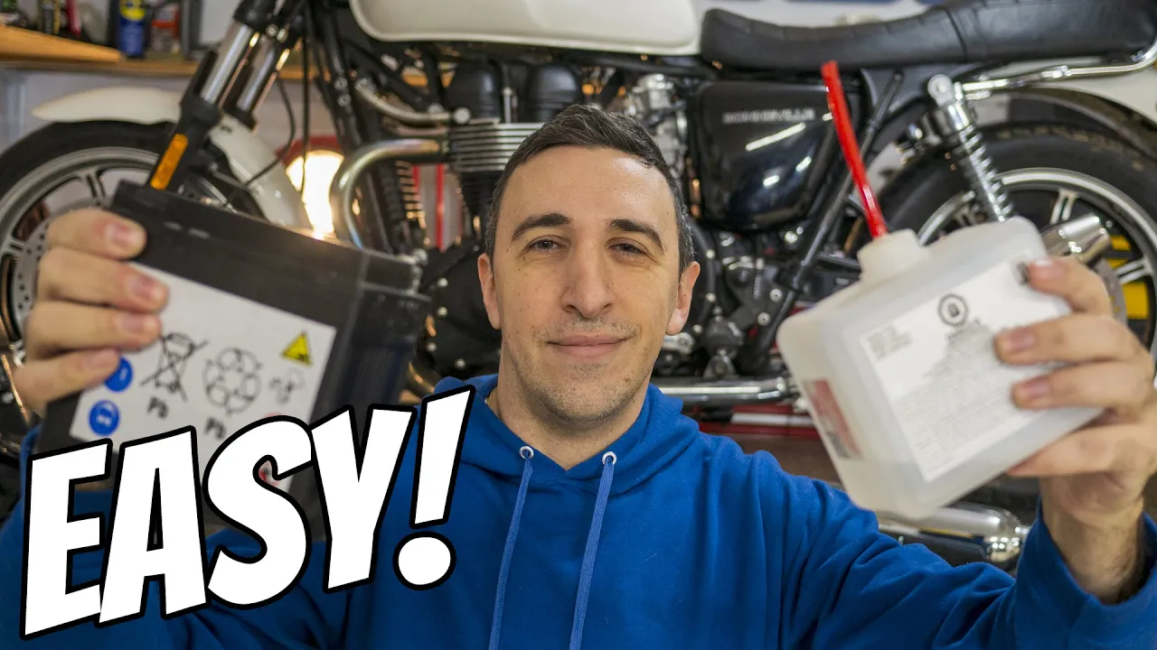 How To Fill, Charge and Replace a Motorcycle Battery YouMotorcycle