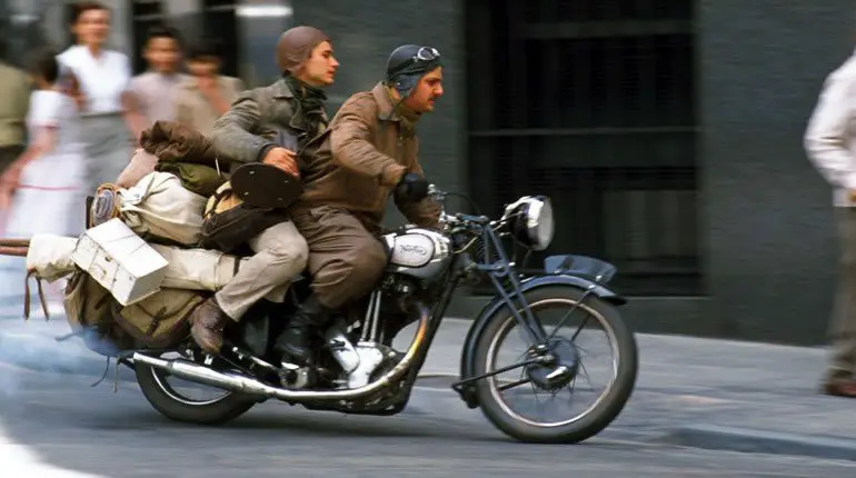 motorcycle time travel movie