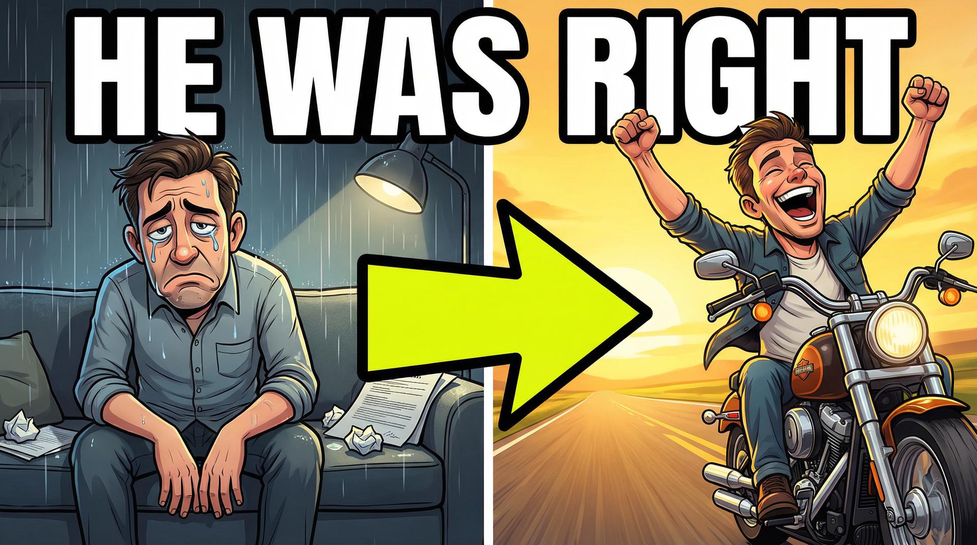 Wife Left Me So I Bought A Harley