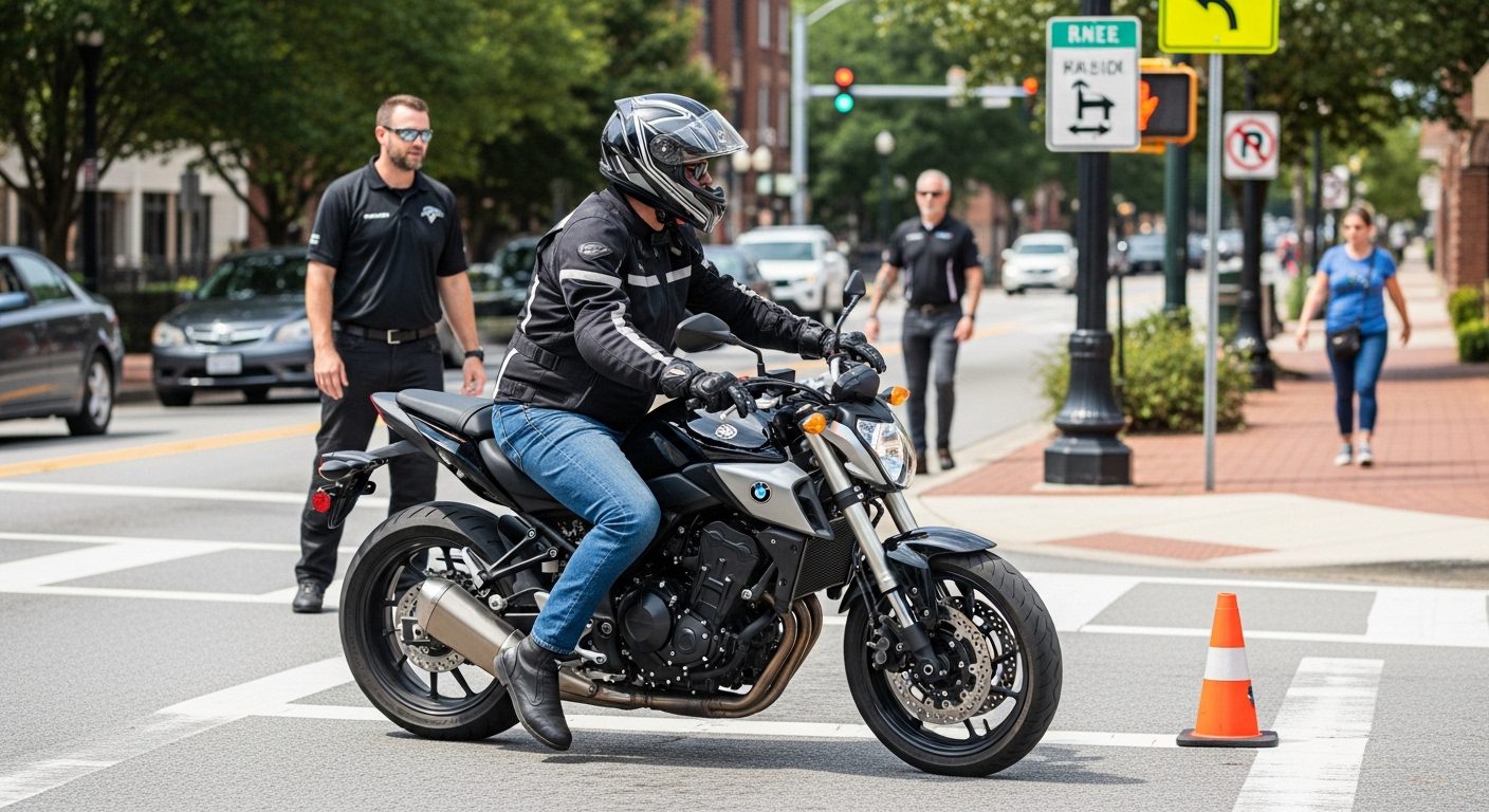 What Rock Hill Driving Schools Teach About Motorcycle Awareness