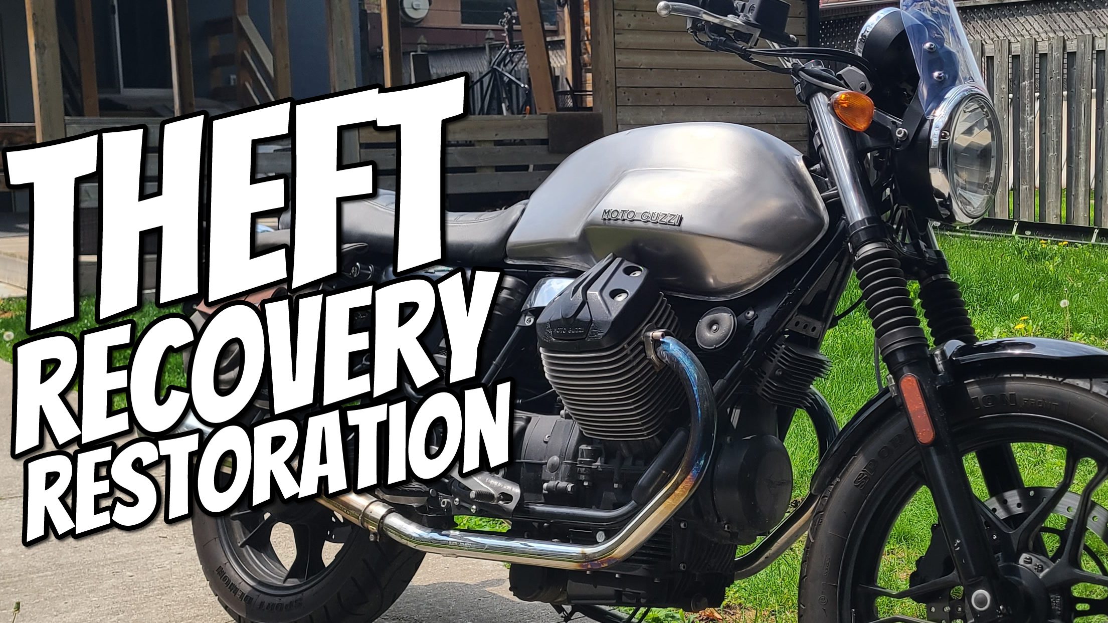 How I Restored a Theft Recovery Moto Guzzi V7