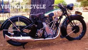 1930 BSA Motorcycle
