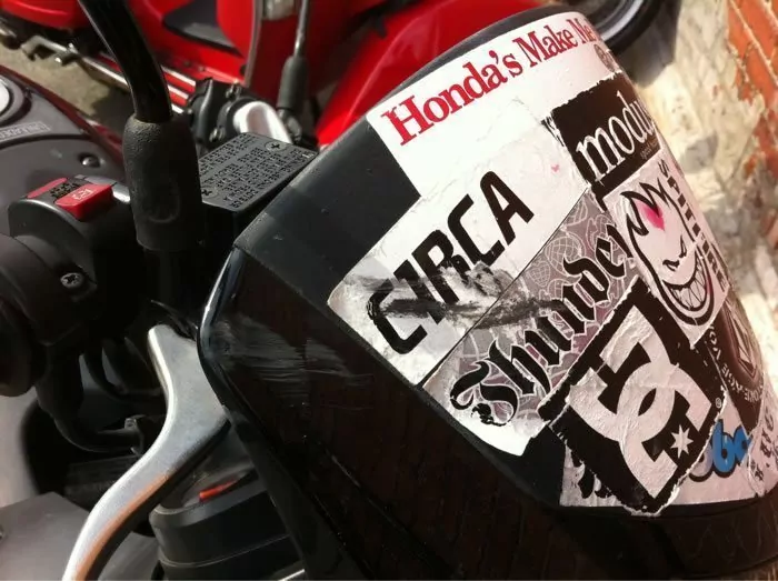 Honda CBR-125R Crash