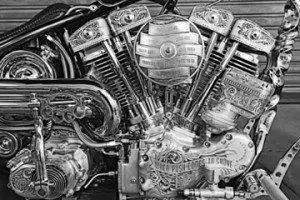 Custom Motorcycle Engine