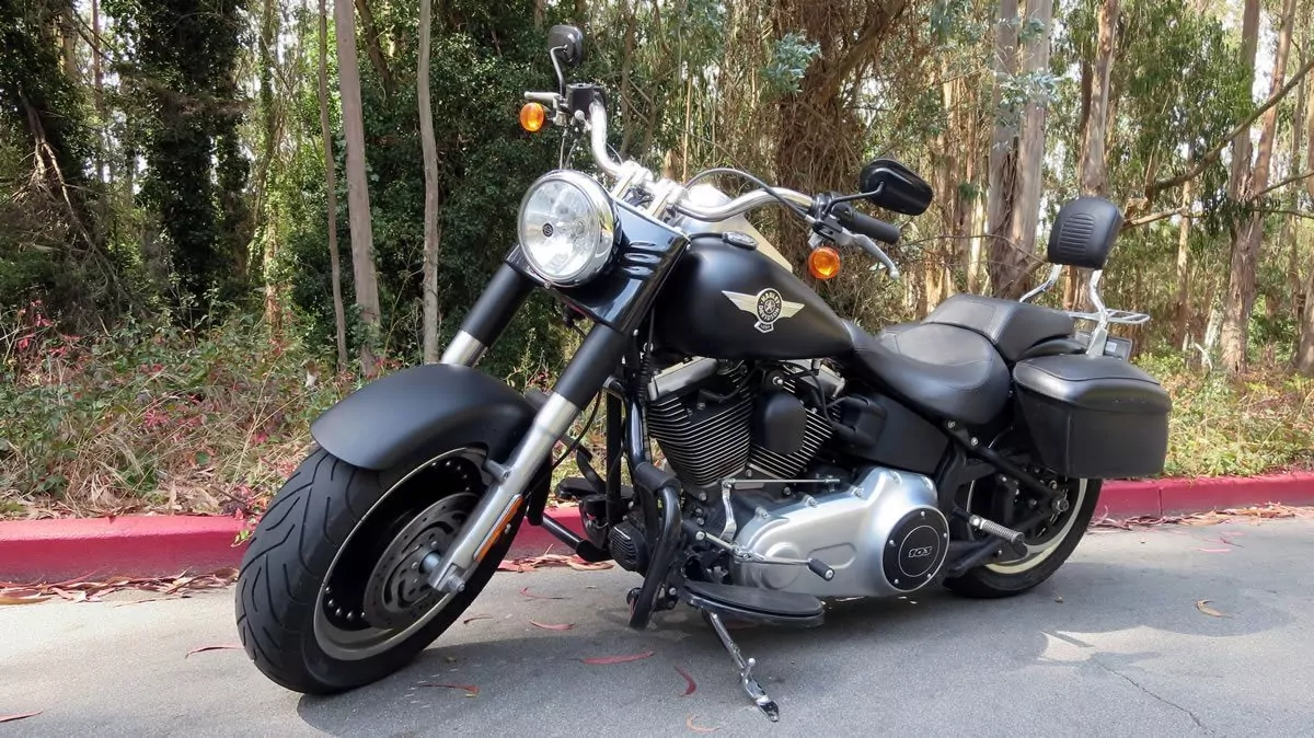 2013 Harley-Davidson Fatboy Motorcycle Rental San Francisco California