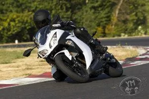 Kawasaki Ninja 300R Knee Down Scraping Pegs