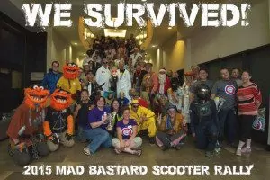 2015 Mad Bastard Scooter Rally