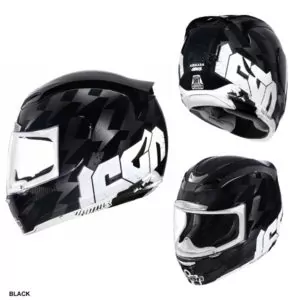ICON Airmada Stack Helmet - Black