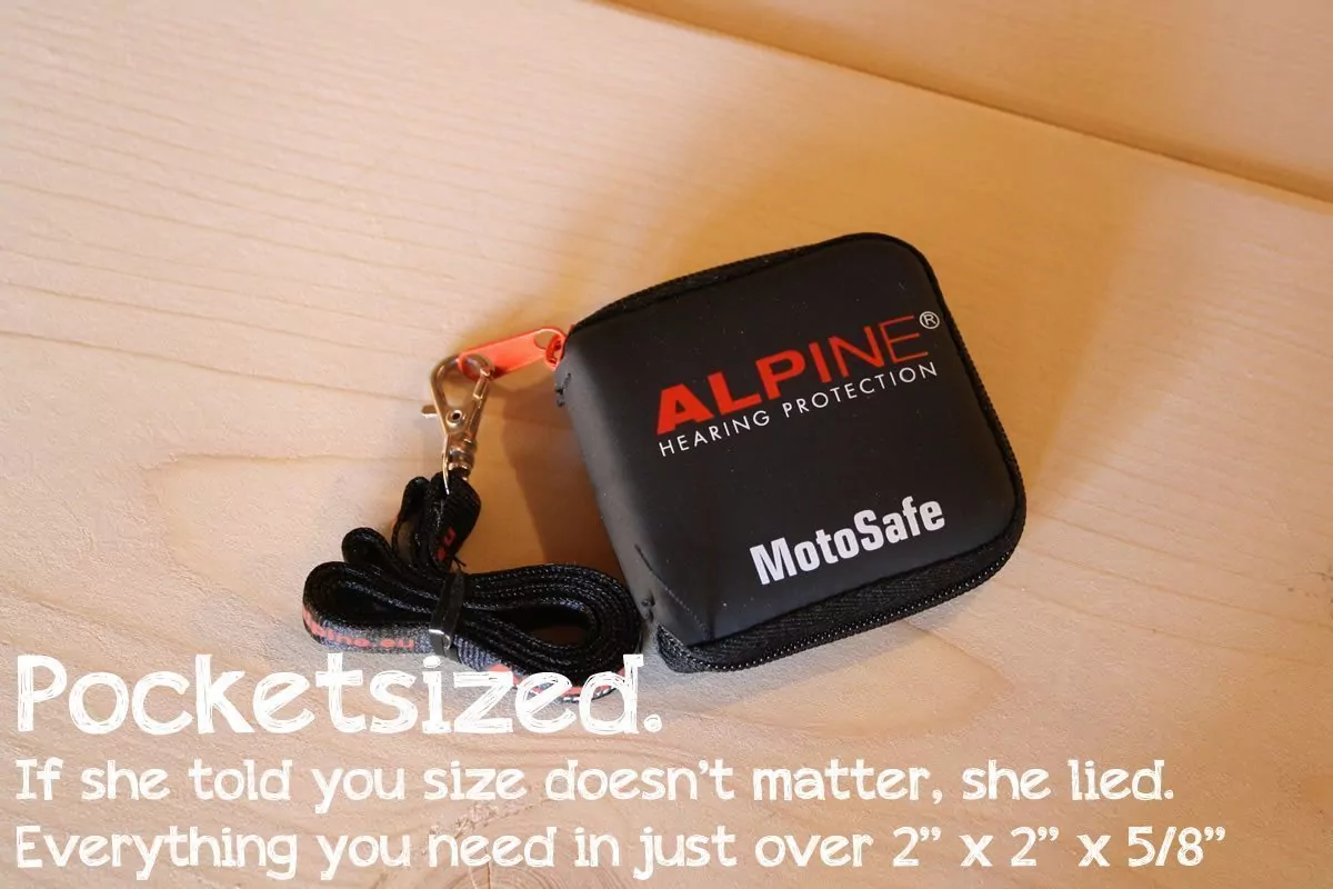 Alpine MotoSafe Pocketsized
