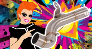 BMW F750GS Exhaust Resonator Delete