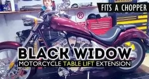 BlackWidow Pneumatic Table Lift Front Extension Installation
