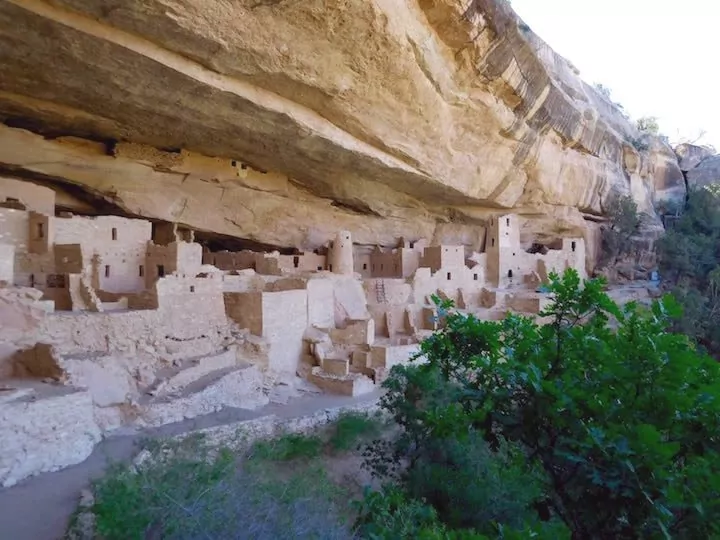 Cliff Palace at Mesa Verde National Monument - Colorado Motorcycle Ride