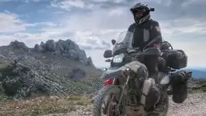 G650GS review - fully loaded with touring gear