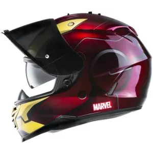 HJC IS-17 Iron Man Helmet built in sun screen
