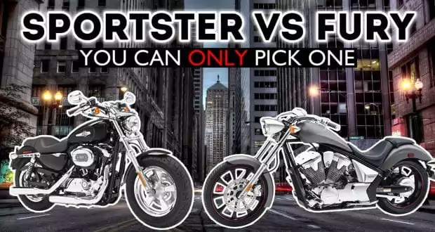 Harley-Davidson Sportster vs Honda Fury