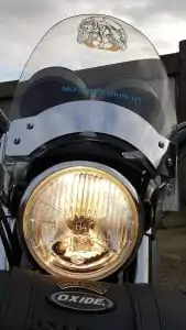 Harley-Davidson SuperGlide headlight