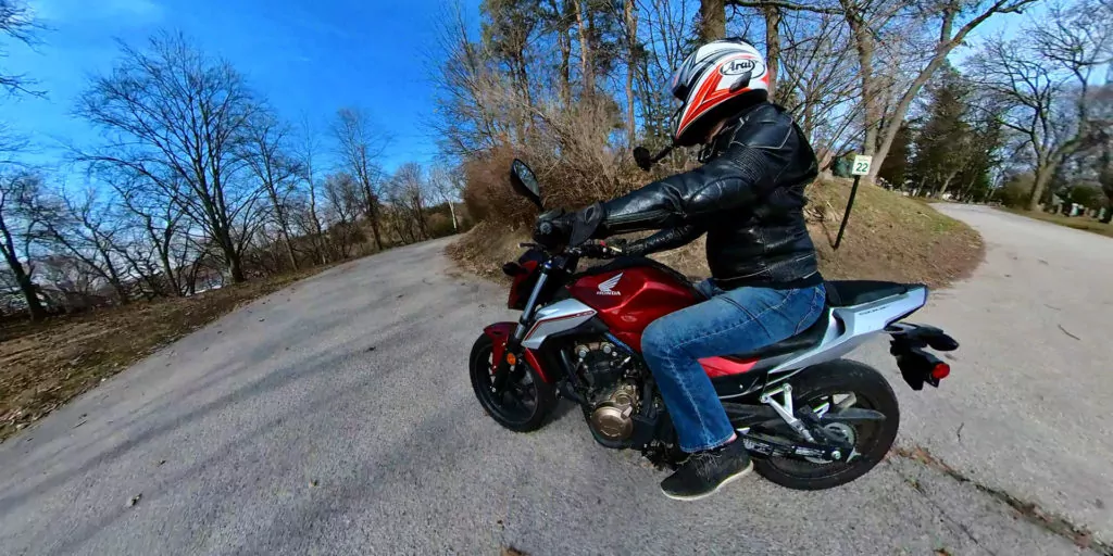 Honda CB500F motorcycle review test ride