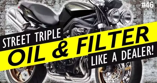 How To: Change the Oil on a Triumph Street Triple R