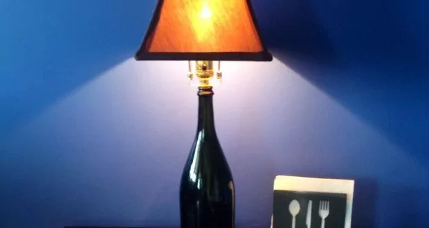 How to Build a Champagne Bottle Lamp