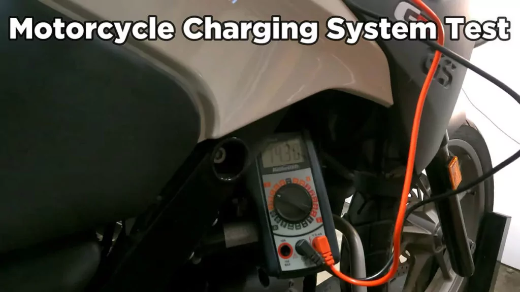 How to test a motorcycle charging system