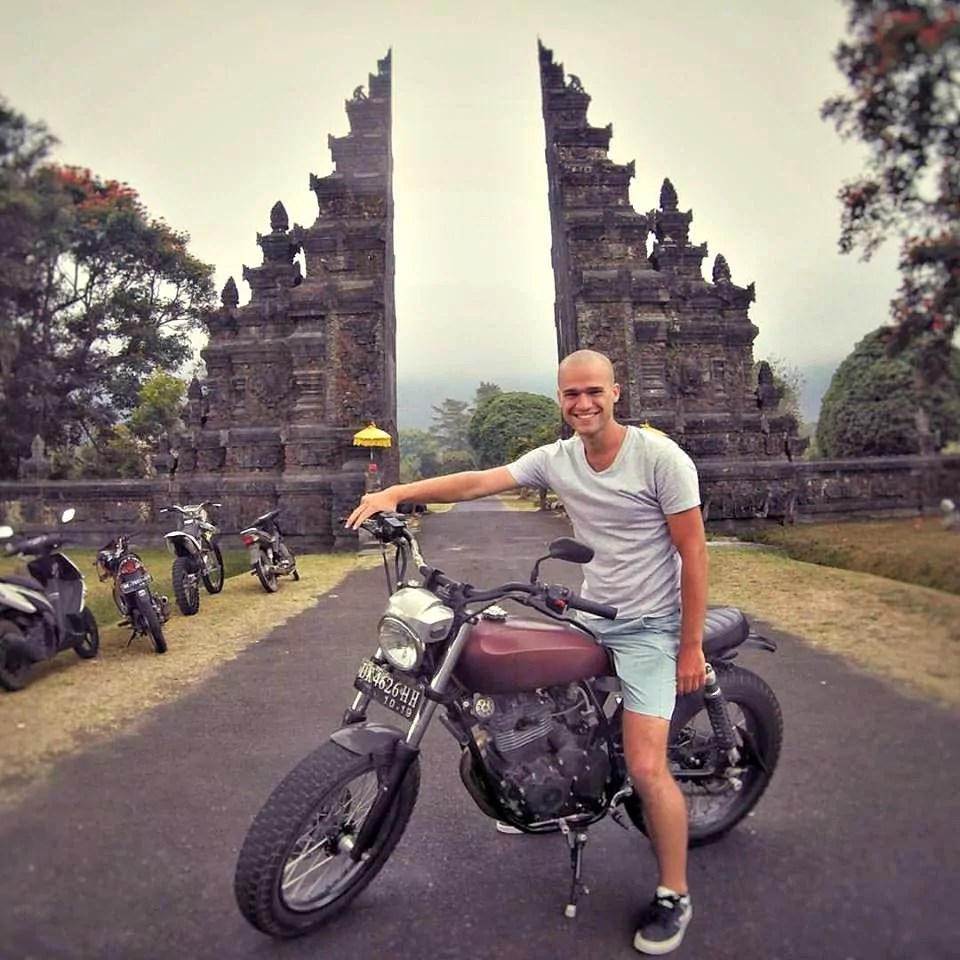 Jacob Laukaitis in Bali