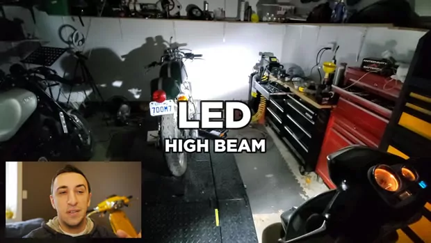 LED high beam