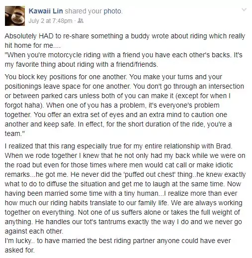 Lin's post