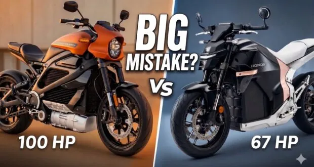 Livewire vs Honda WN7