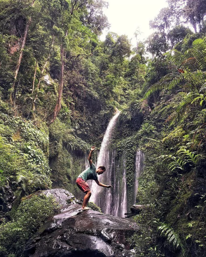 Lombok waterfalls