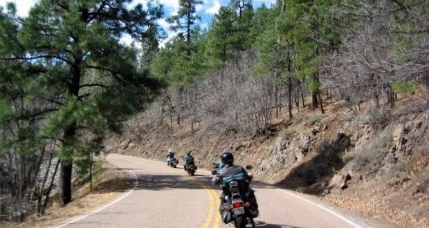 Motorcycle Group Ride Leading