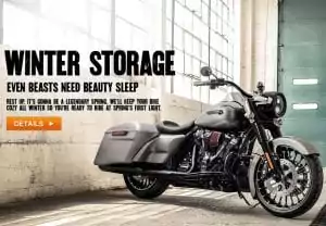 Motorcycle Towing Toronto winter storage with free pick-up and drop-off