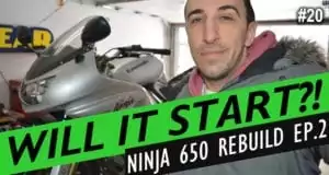 Ninja 650 Rebuild Series Episode 2 - Will It Start