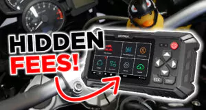OBDPROG Moto 100 review - motorcycle scan tool