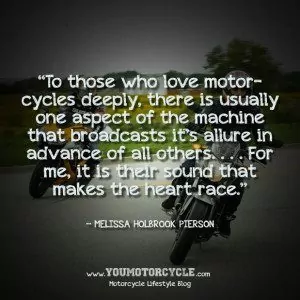 To Those Who Love Motorcycles Deeply
