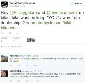 Twitter - Bikini Motorcycle Wash