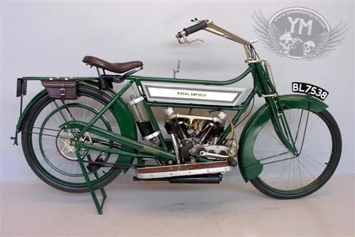 World War 1 Royal Enfield Motorcycle