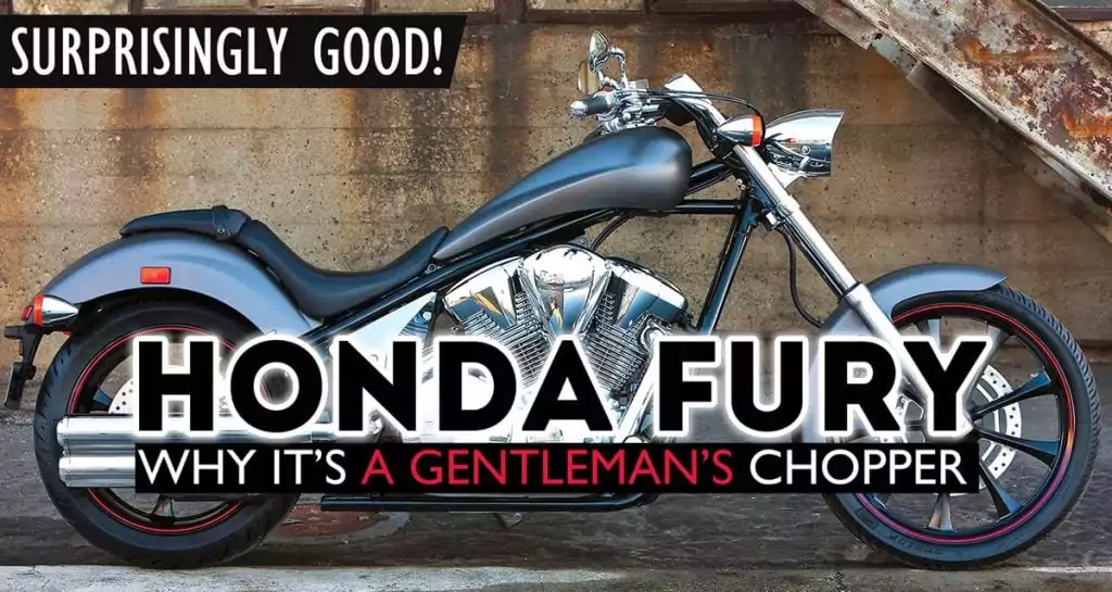 honda fury test ride review