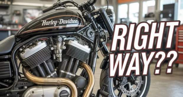 how to change v-rod oil and filter