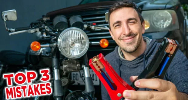 how to jump start motorcycle