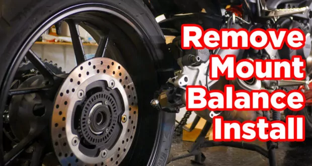 how to replace rear tire on yamaha tracer fj-09