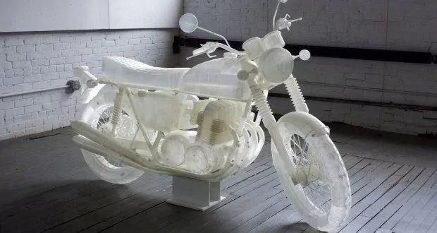 3D Printed Motorcycle