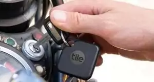 motorcycle key tile