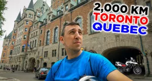 Motorcycle Road Trip: Toronto to Quebec City