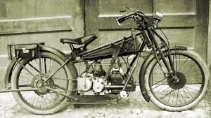 Original Moto Guzzi (at the time Moto Parodi) concept motorcycle