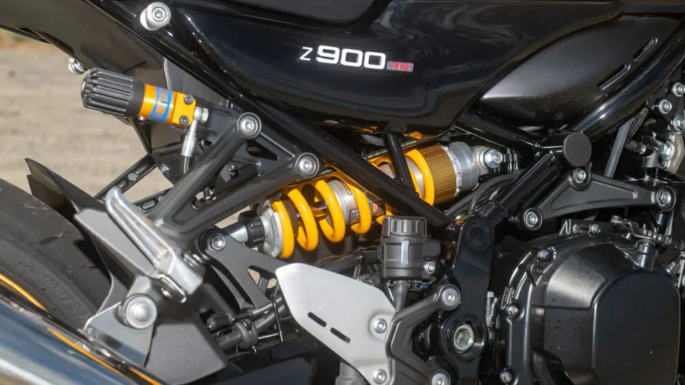 z900rs with ohlins gas shock